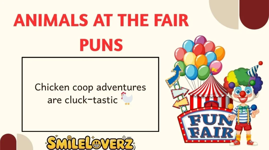Animals at the Fair Puns