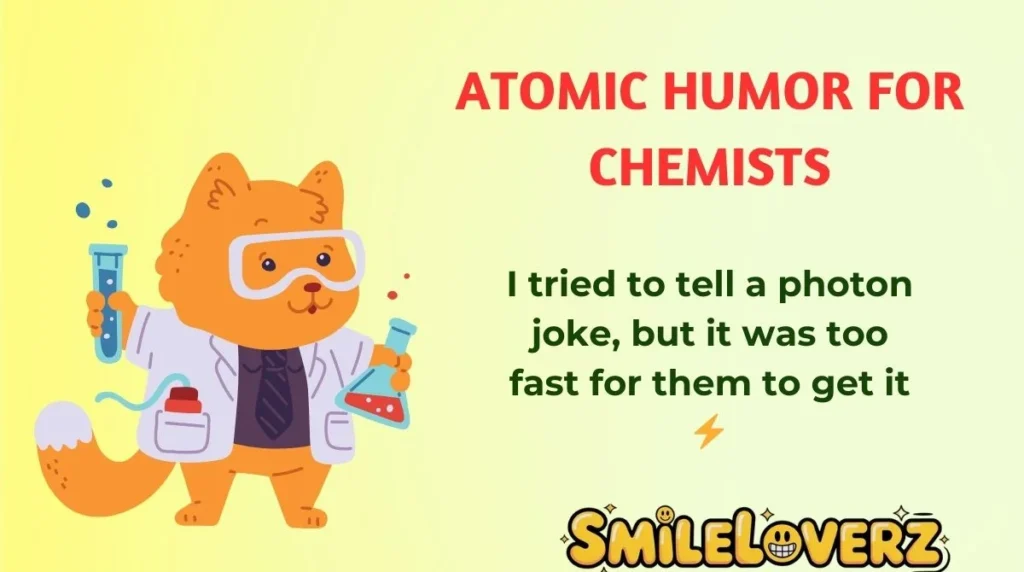 Atomic Humor for Chemists