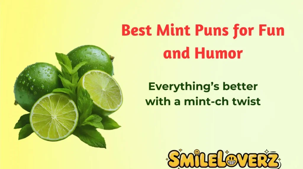 Best Mint Puns for Fun and Humor