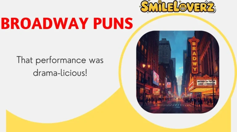 Broadway Puns