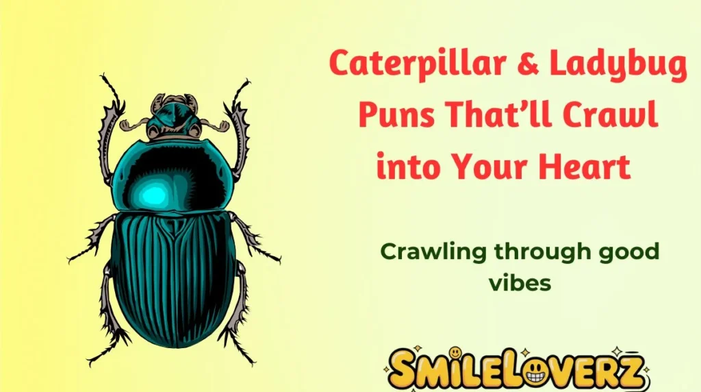 Caterpillar & Ladybug Puns Thatâll Crawl into Your Heart