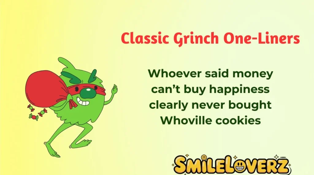 Classic Grinch One-Liners