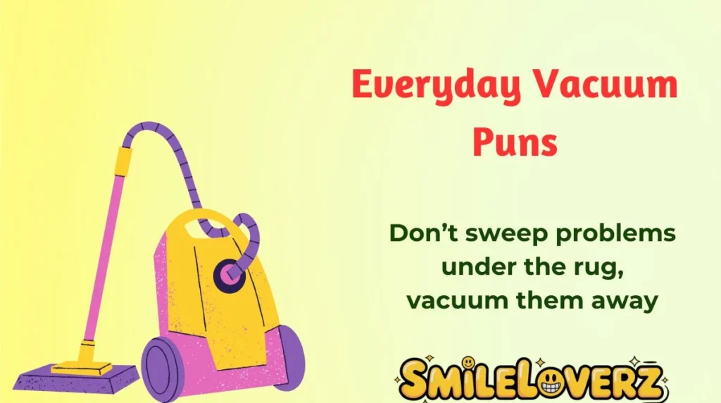 Everyday Vacuum Puns