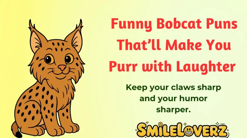 Funny Bobcat Puns That’ll Make You Purr with Laughter 