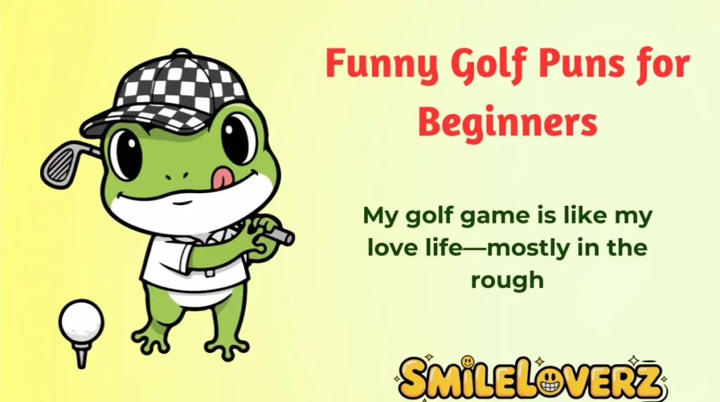 Funny Golf Puns for Beginners