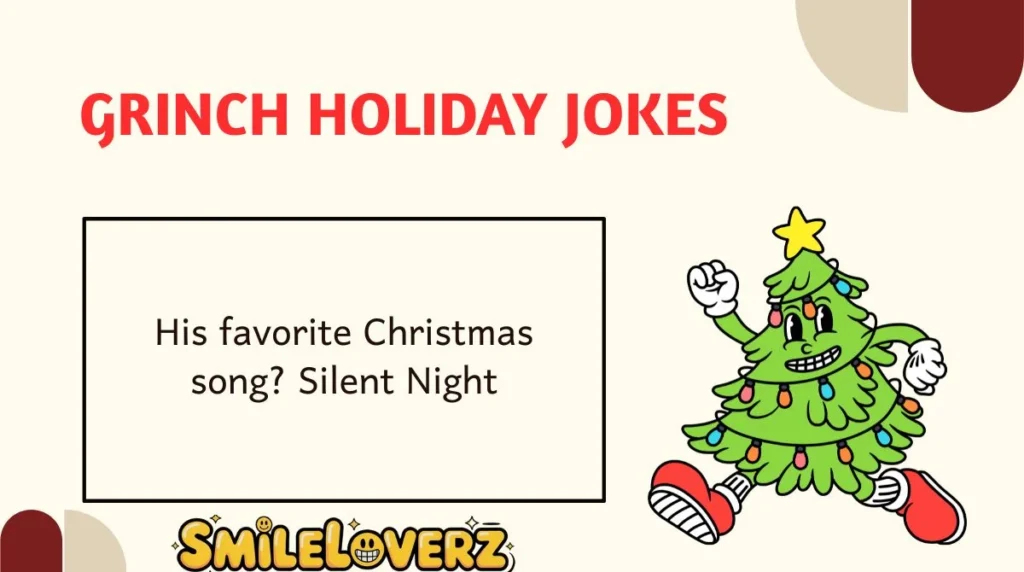 Grinch Holiday Jokes