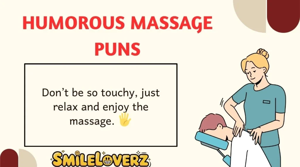 Humorous Massage Puns