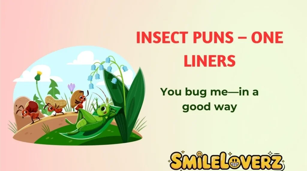 Insect Puns â One Liners