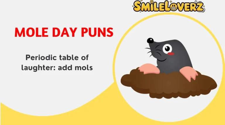 Mole Day Puns
