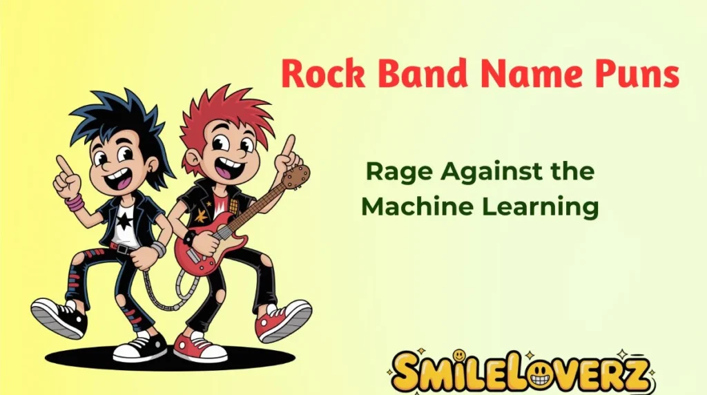 Rock Band Name Puns