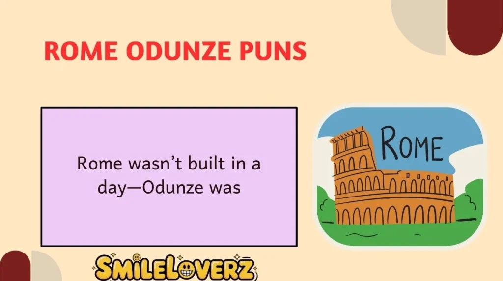 Rome Odunze Puns