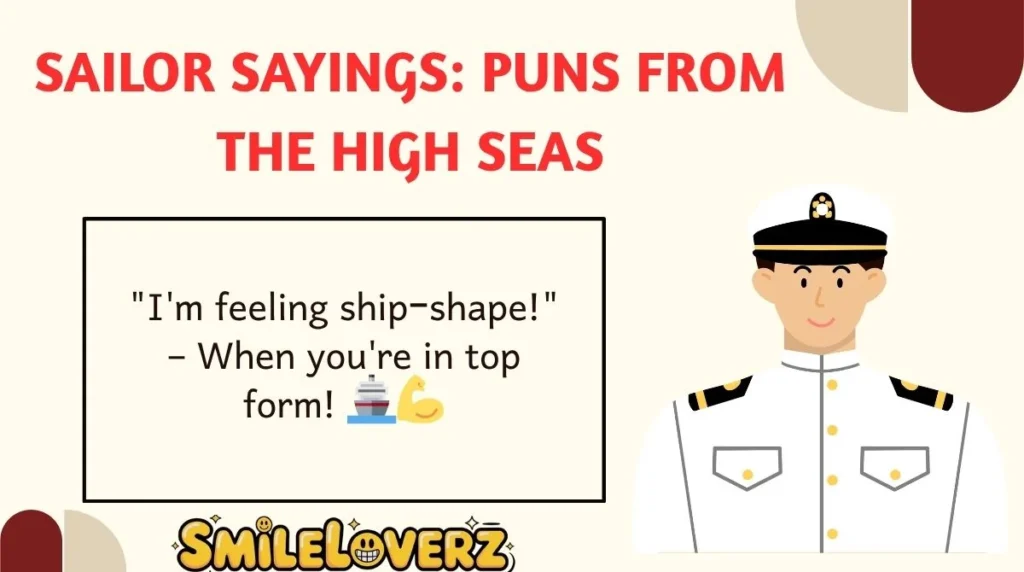 Sailor Sayings: Puns from the High Seas
