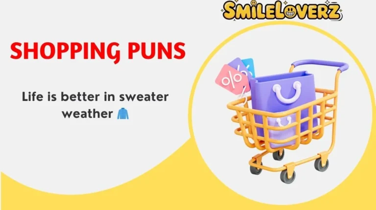 Shopping Puns