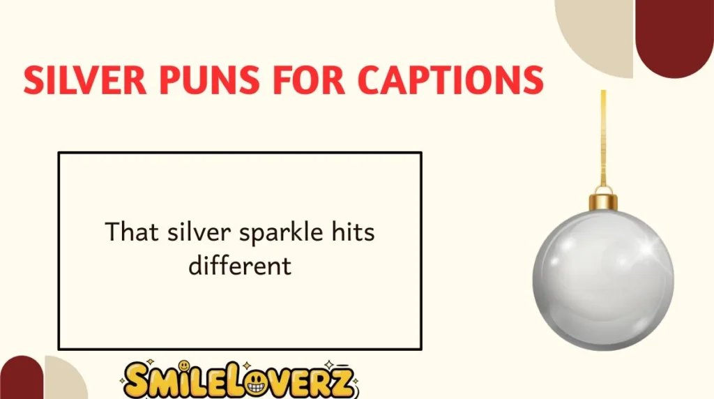 Silver Puns for Captions