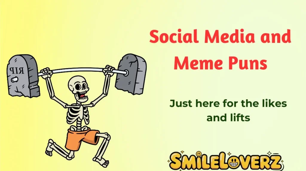 Social Media and Meme Puns
