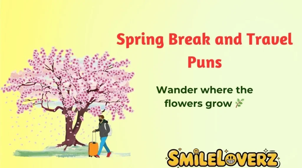 Spring Break and Travel Puns
