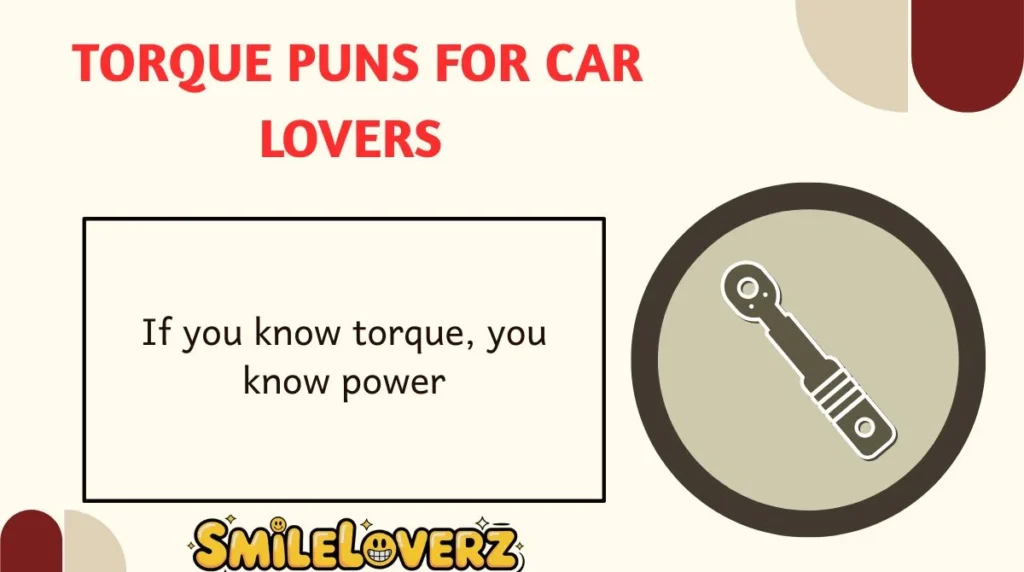 Torque Puns for Car Lovers 