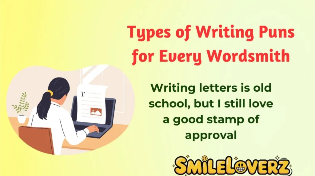 Types of Writing Puns for Every Wordsmith