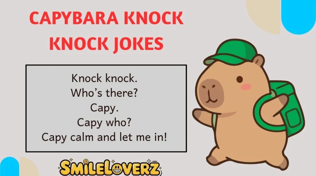 Capybara Knock Knock Jokes