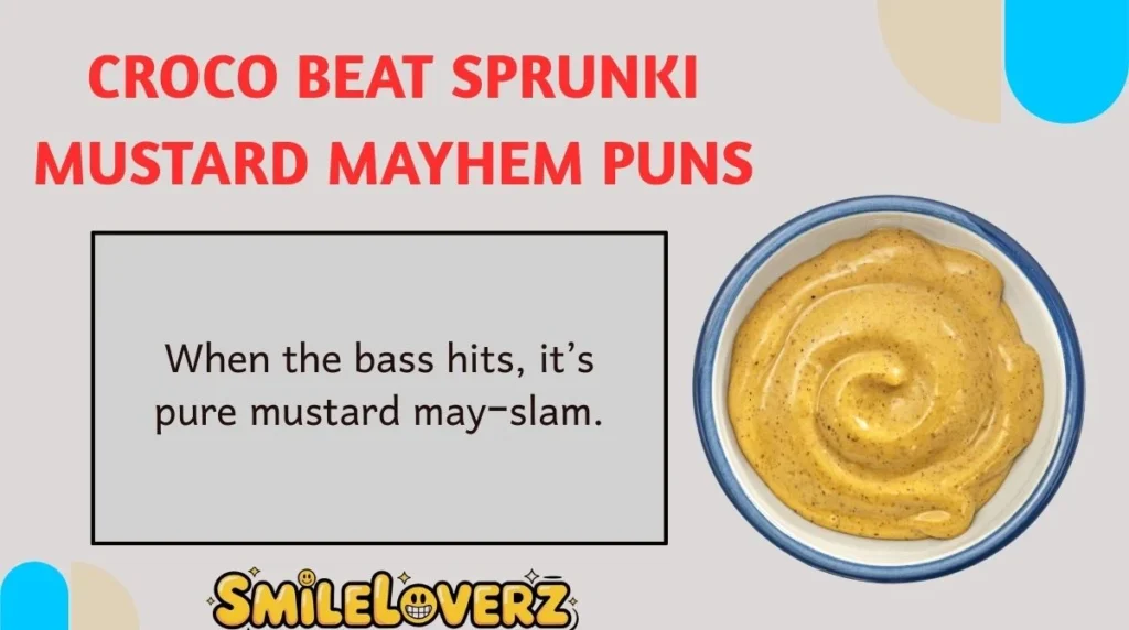 Croco Beat Sprunki Mustard Mayhem Puns