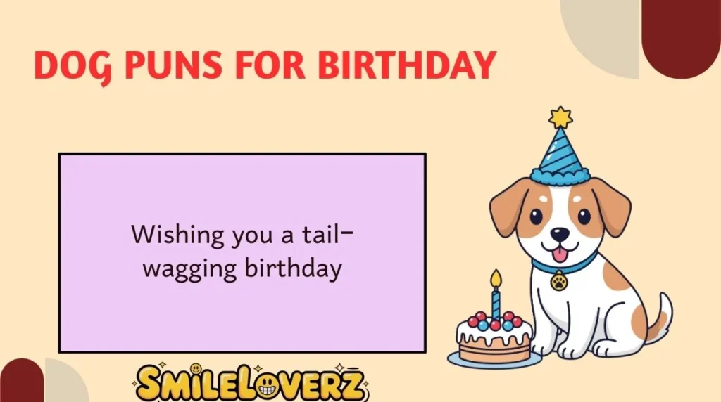 Dog Puns for Birthday