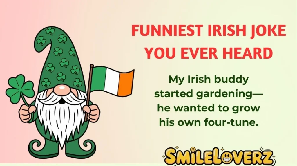 Funniest Irish Joke You Ever Heard