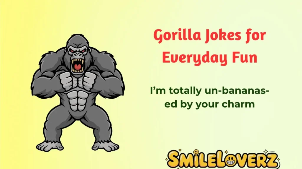 Gorilla Jokes for Everyday Fun