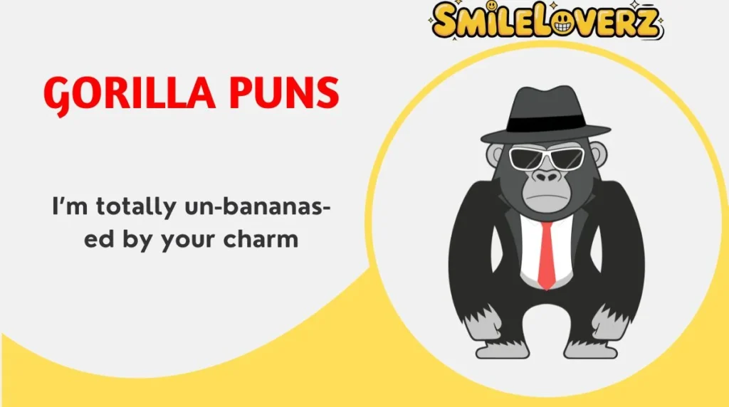 🦍 390+ Gorilla Puns You Must See in 2025 Updated 2026 🐵 Gorilla Puns