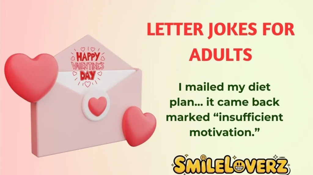 Letter Jokes for Adults