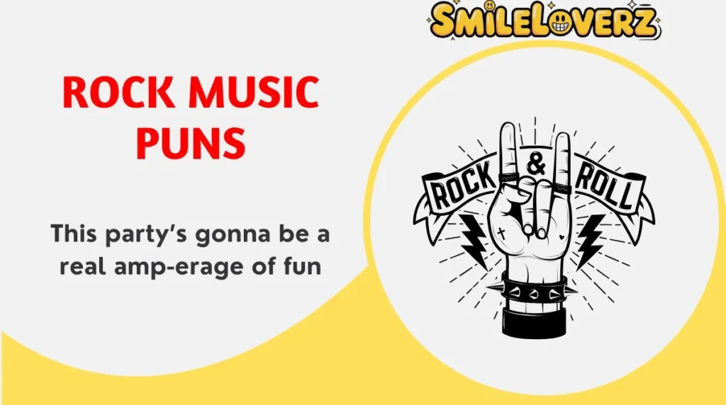 šø Rock On Updated 2026 with 382 + Rock Music Puns š¶ Rock Music Puns