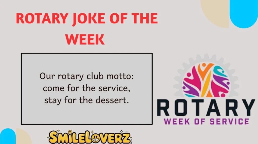 Rotary Joke of the Week