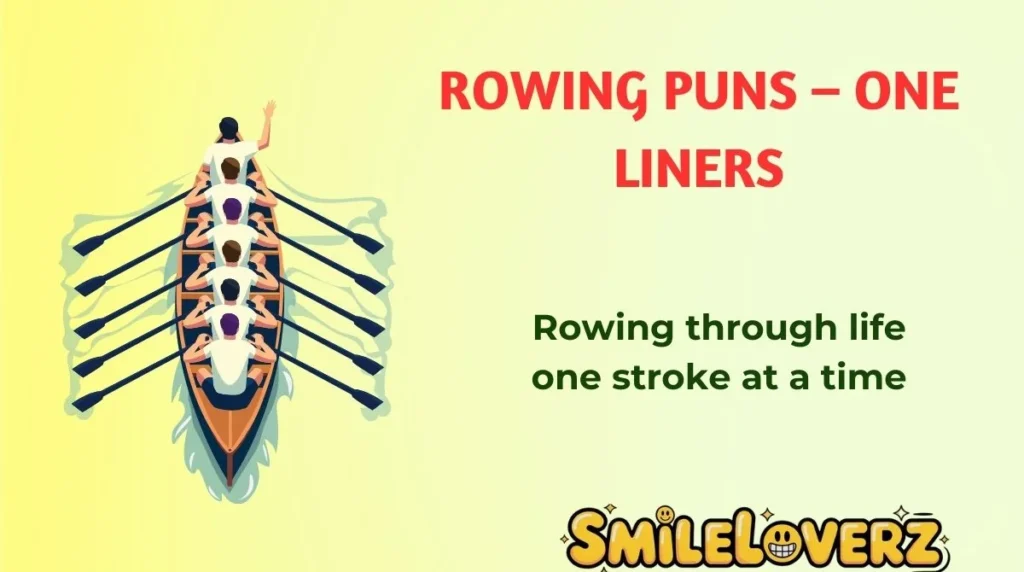 Rowing Puns – One Liners
