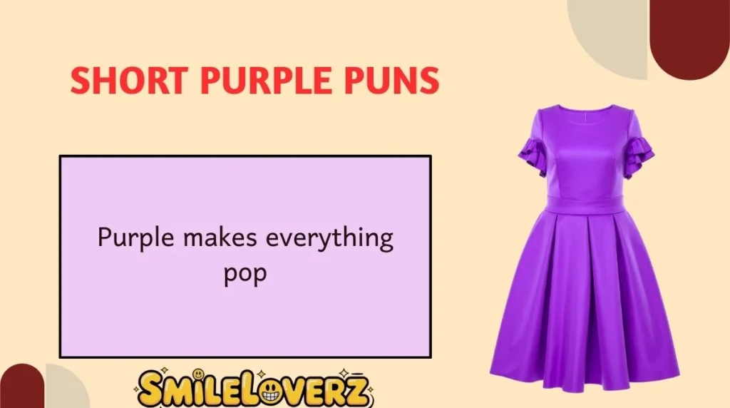Short Purple Puns