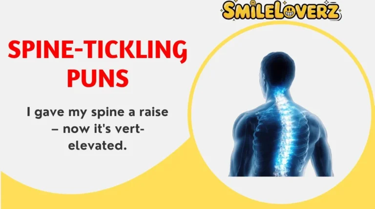 Spine-Tickling Puns