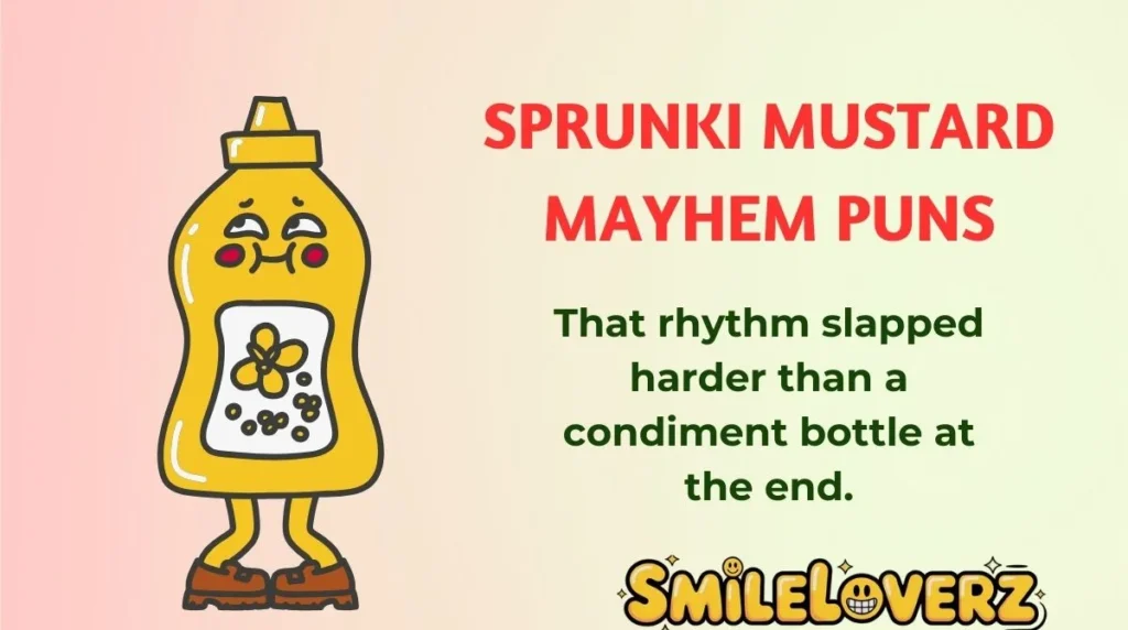 Sprunki Mustard Mayhem Puns