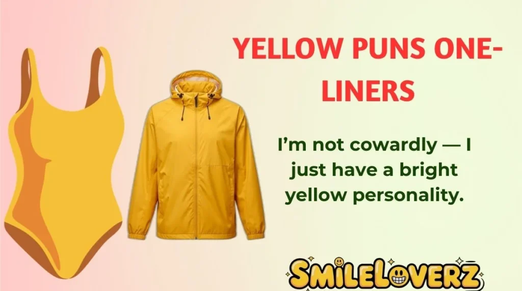 Yellow Puns One-Liners