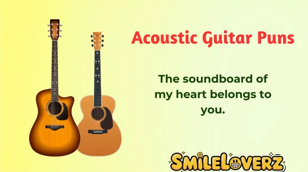 Acoustic Guitar Puns
