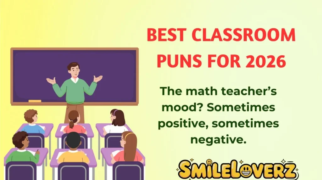 Best Classroom Puns for 2026