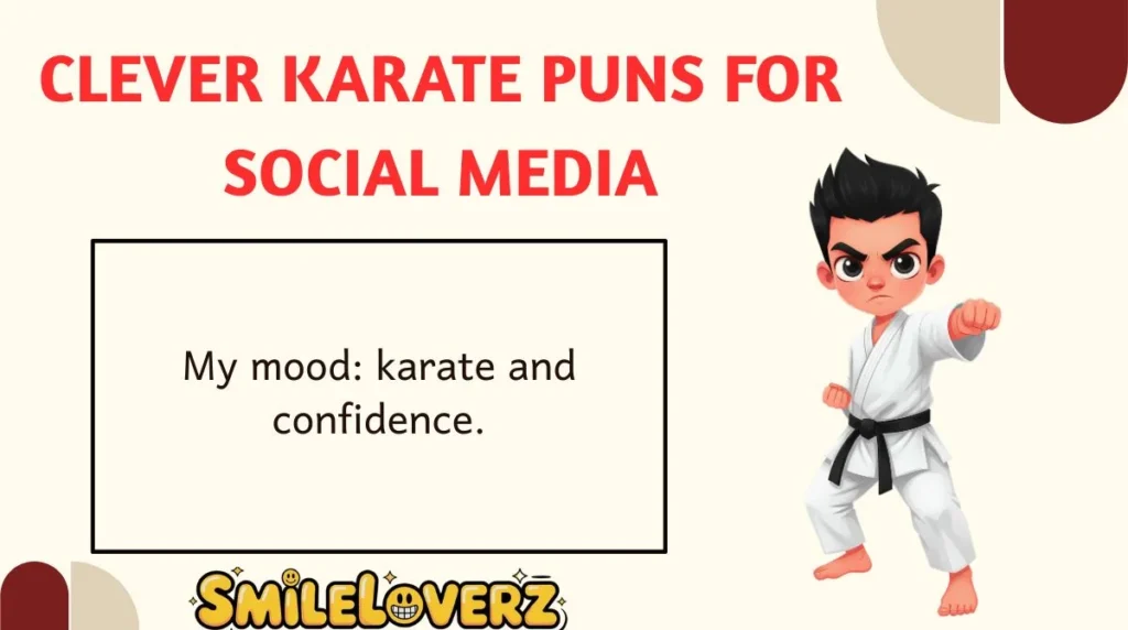 Clever Karate Puns for Social Media