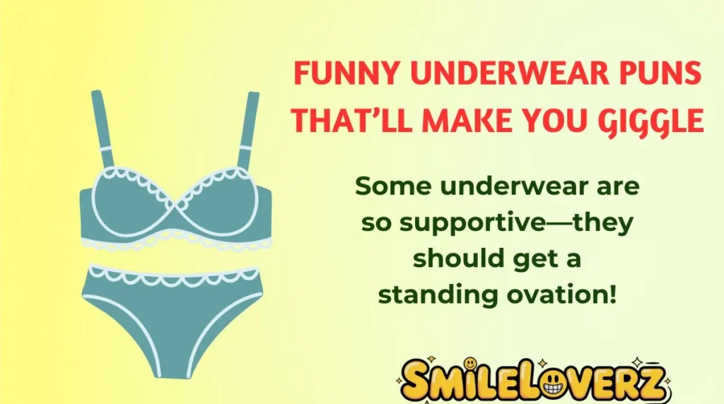 Funny Underwear Puns Thatâll Make You Giggle