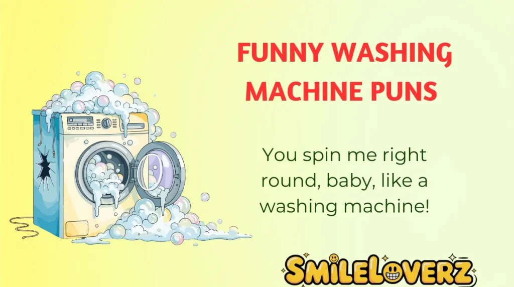 Funny Washing Machine Puns 