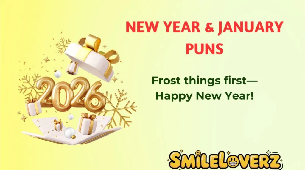 New Year & January Puns