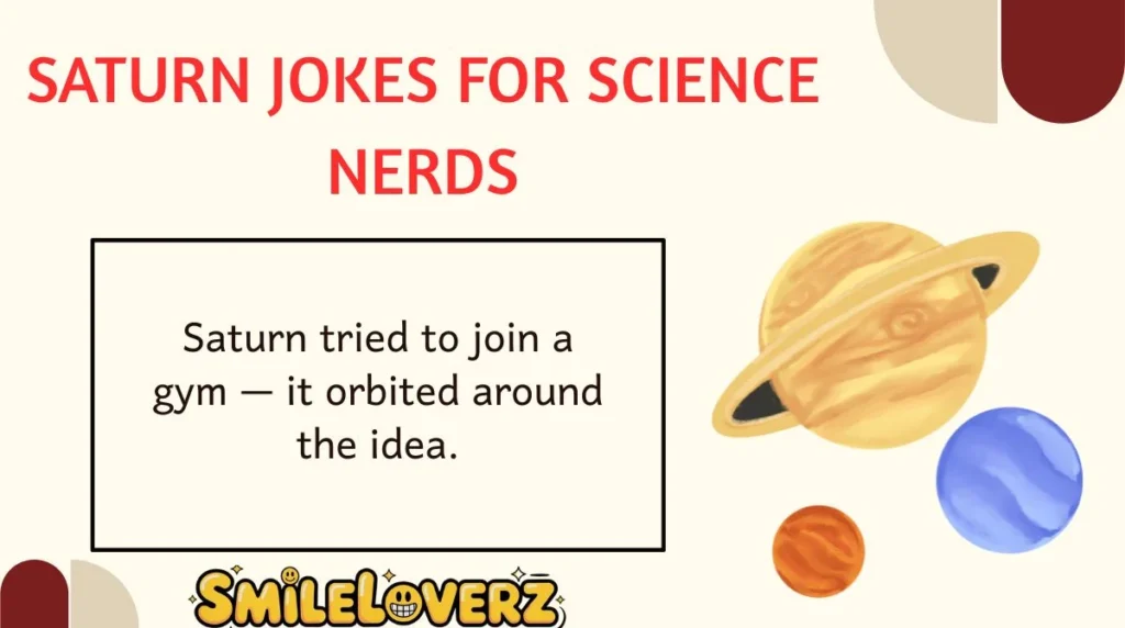 Saturn Jokes for Science Nerds