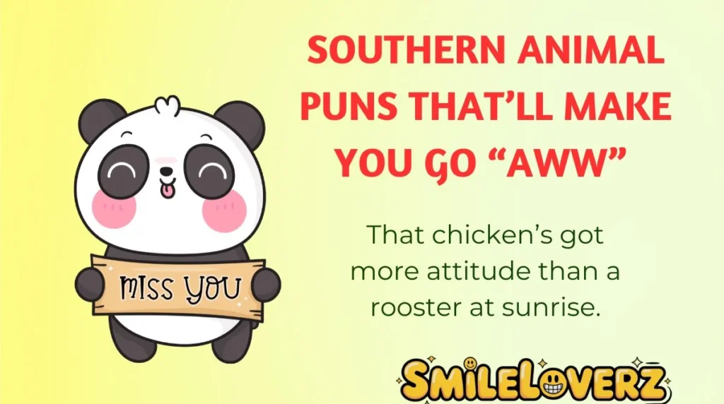 Southern Animal Puns Thatāll Make You Go āAwwā