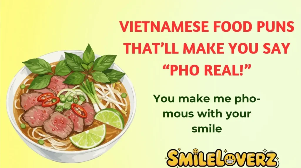Vietnamese Food Puns That’ll Make You Say “Pho Real!”