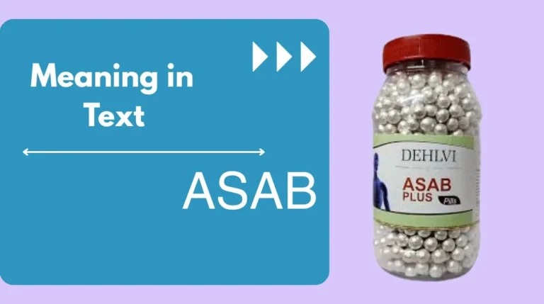 ASAB Meaning in Text