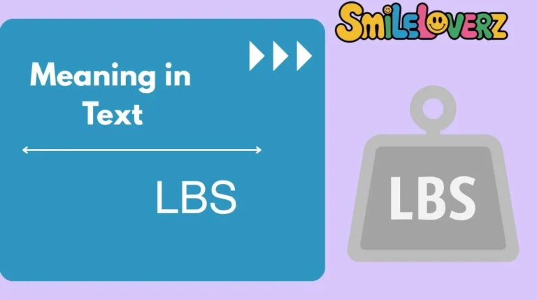 LBS Meaning in Text