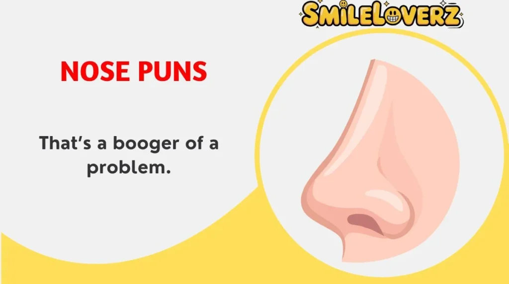đ𤣠207+ Nose Puns Thatâll Blow Your Mind in 2026 (You Canât Sniff This Out!) Nose Puns