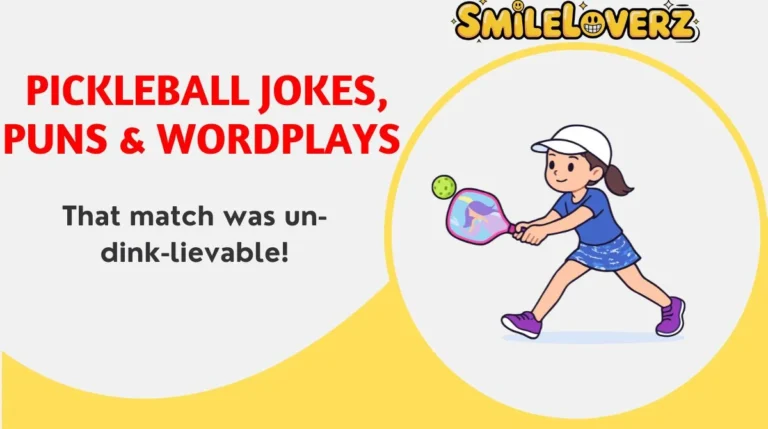 Pickleball Jokes, Puns & Wordplays