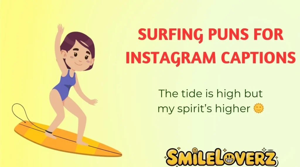 Surfing Puns for Instagram Captions